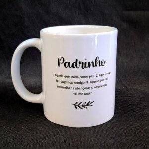 Caneca branca personalizada, foto real do trabalho da Lembranceria em Campinas (3)